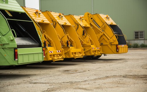 Eco-friendly disposal during garage clearance