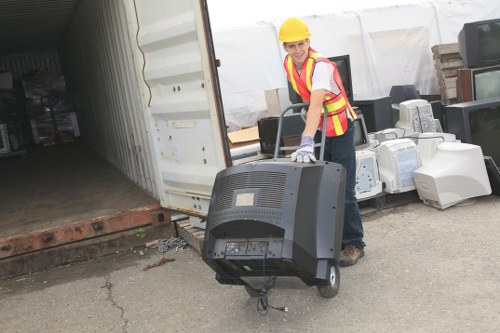 Professional team handling furniture removal in Hampstead