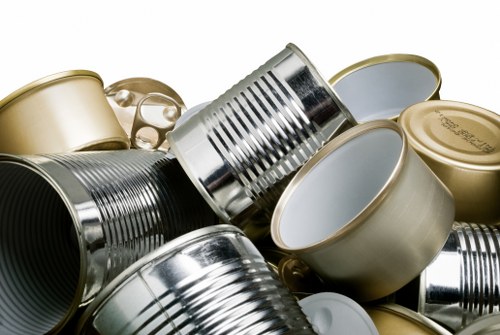 Compliance and security measures diagram for commercial waste payments