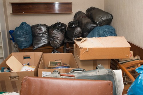 Clearing out a cluttered room efficiently